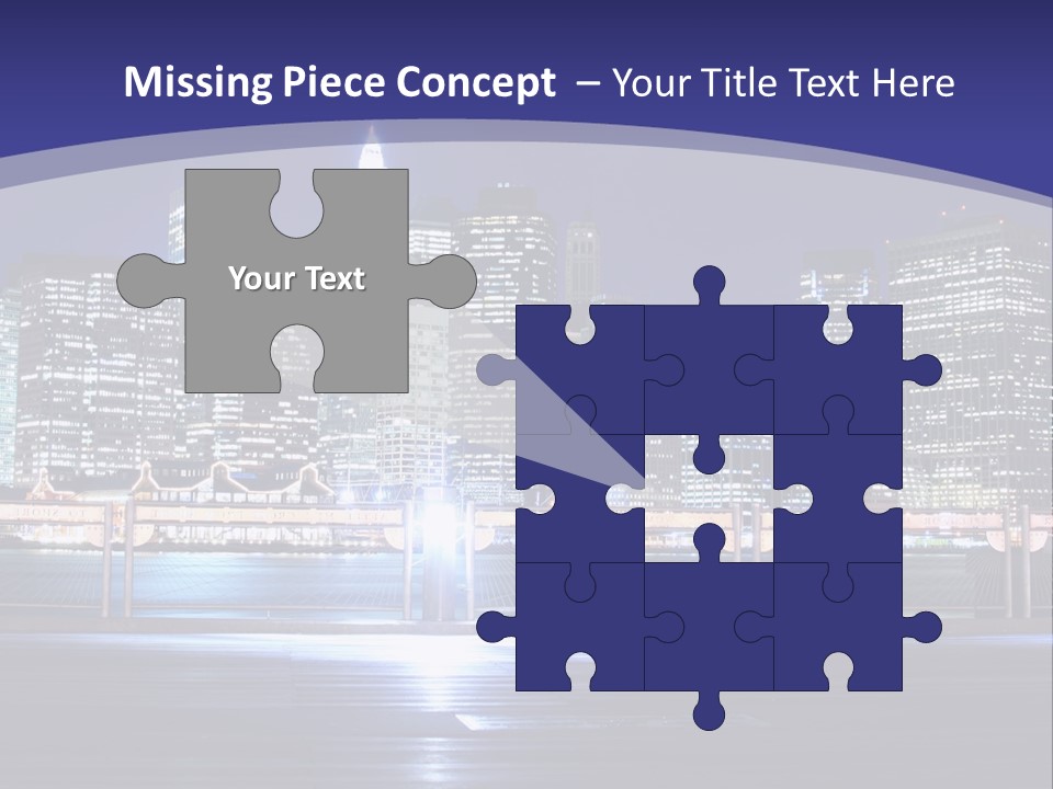 Brooklyn East Bridge PowerPoint Template