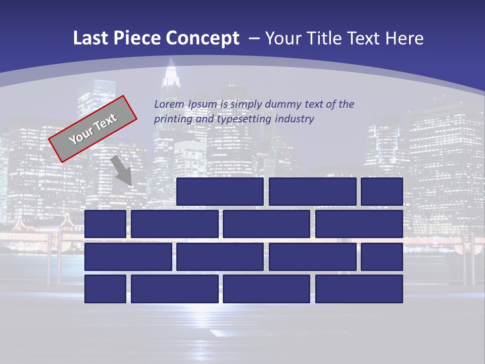 Brooklyn East Bridge PowerPoint Template