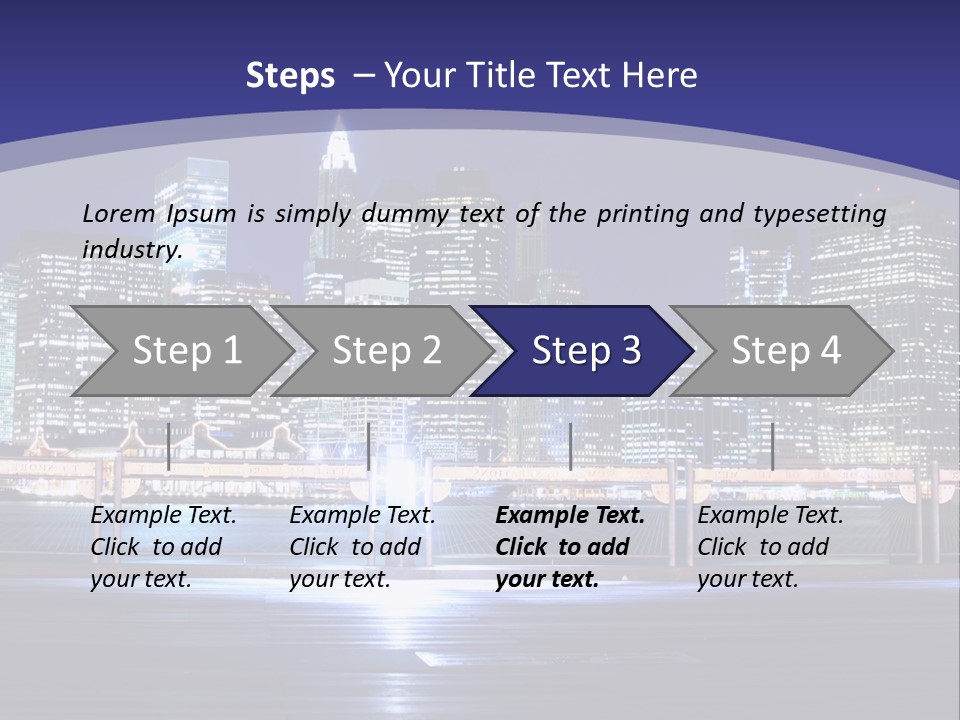 Brooklyn East Bridge PowerPoint Template