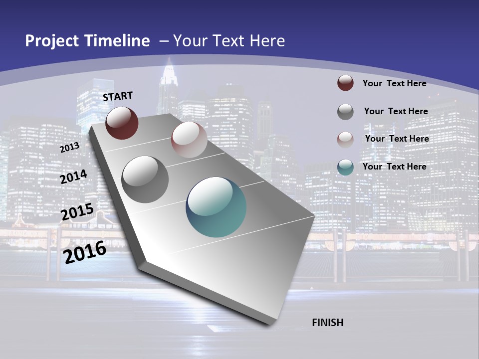 Brooklyn East Bridge PowerPoint Template
