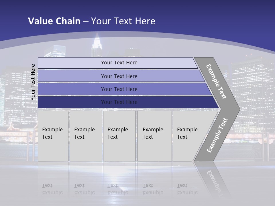 Brooklyn East Bridge PowerPoint Template