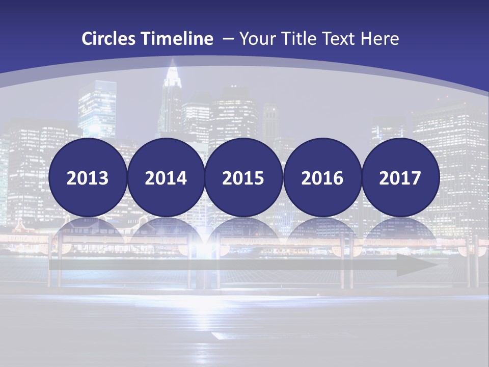 Brooklyn East Bridge PowerPoint Template