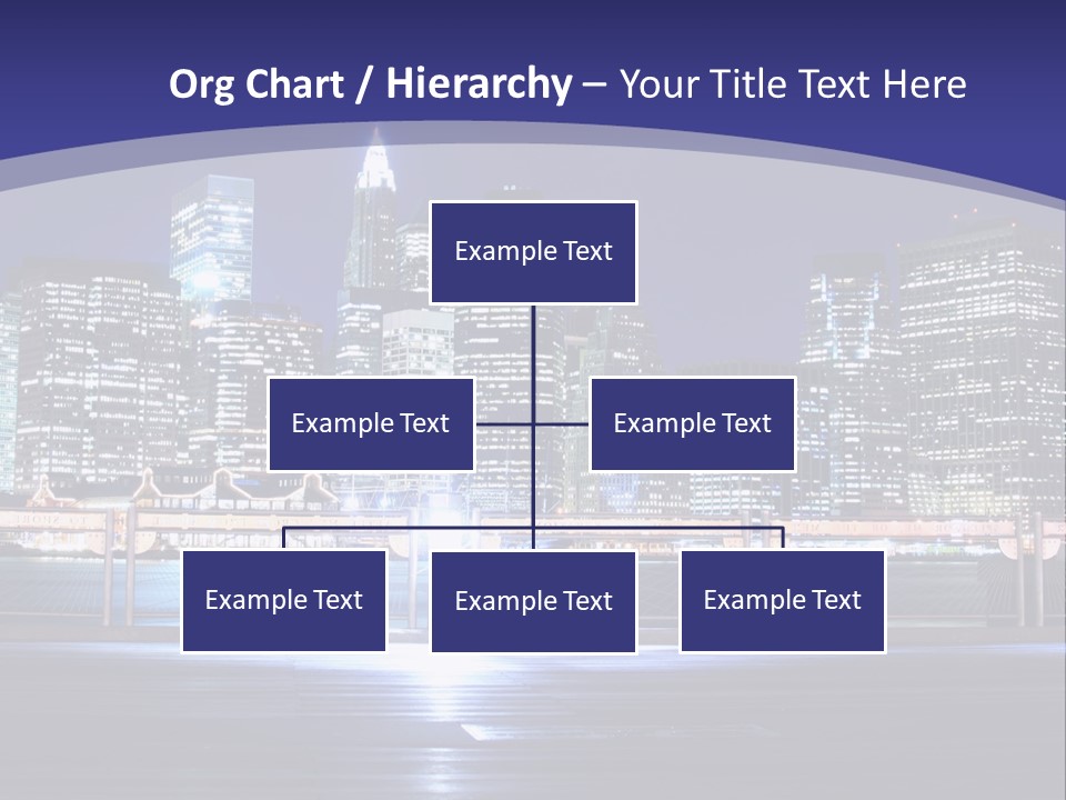 Brooklyn East Bridge PowerPoint Template