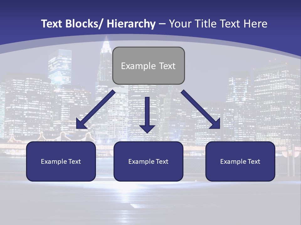 Brooklyn East Bridge PowerPoint Template