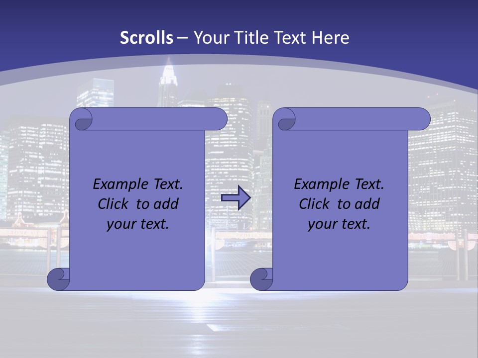 Brooklyn East Bridge PowerPoint Template