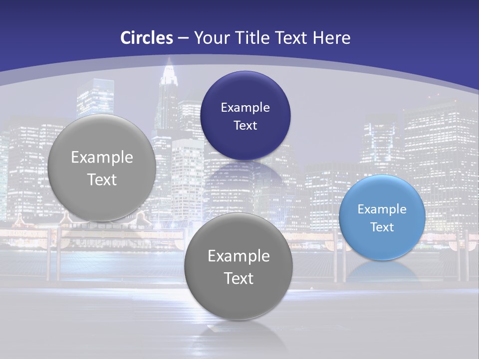 Brooklyn East Bridge PowerPoint Template