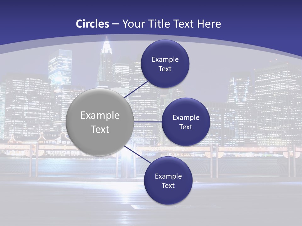 Brooklyn East Bridge PowerPoint Template