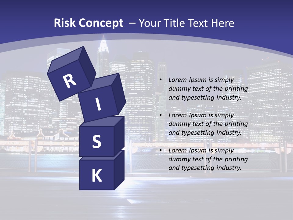 Brooklyn East Bridge PowerPoint Template