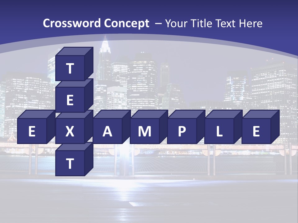 Brooklyn East Bridge PowerPoint Template