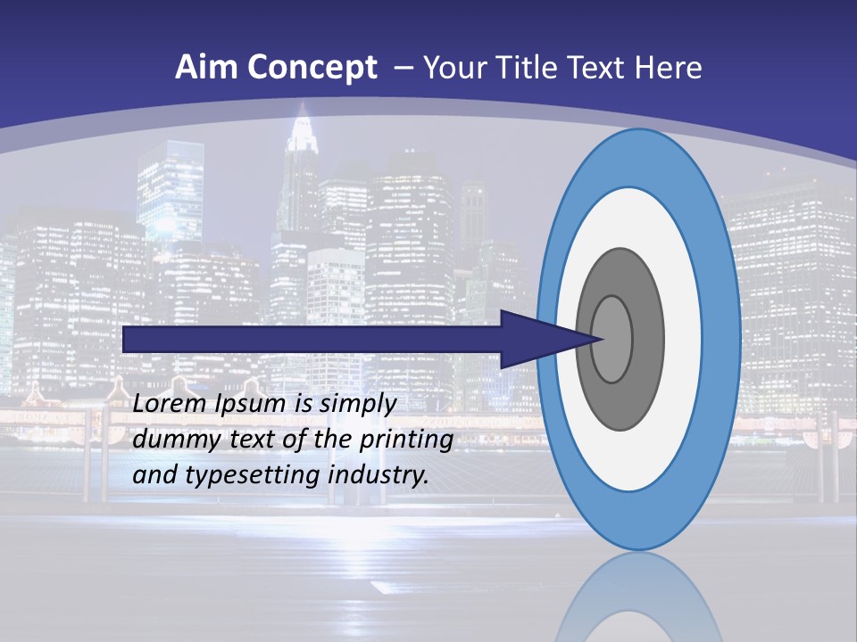 Brooklyn East Bridge PowerPoint Template