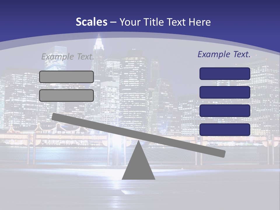 Brooklyn East Bridge PowerPoint Template