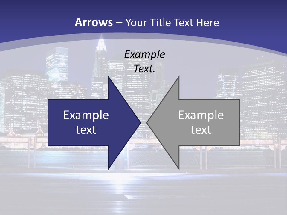 Brooklyn East Bridge PowerPoint Template