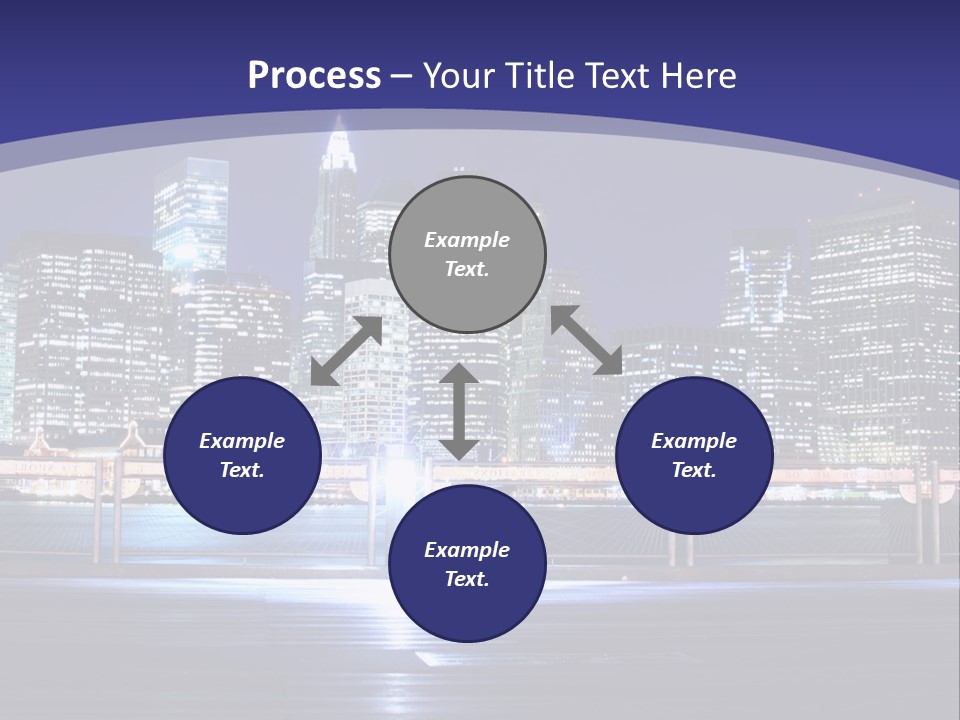 Brooklyn East Bridge PowerPoint Template