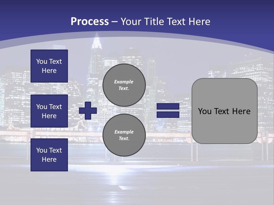 Brooklyn East Bridge PowerPoint Template