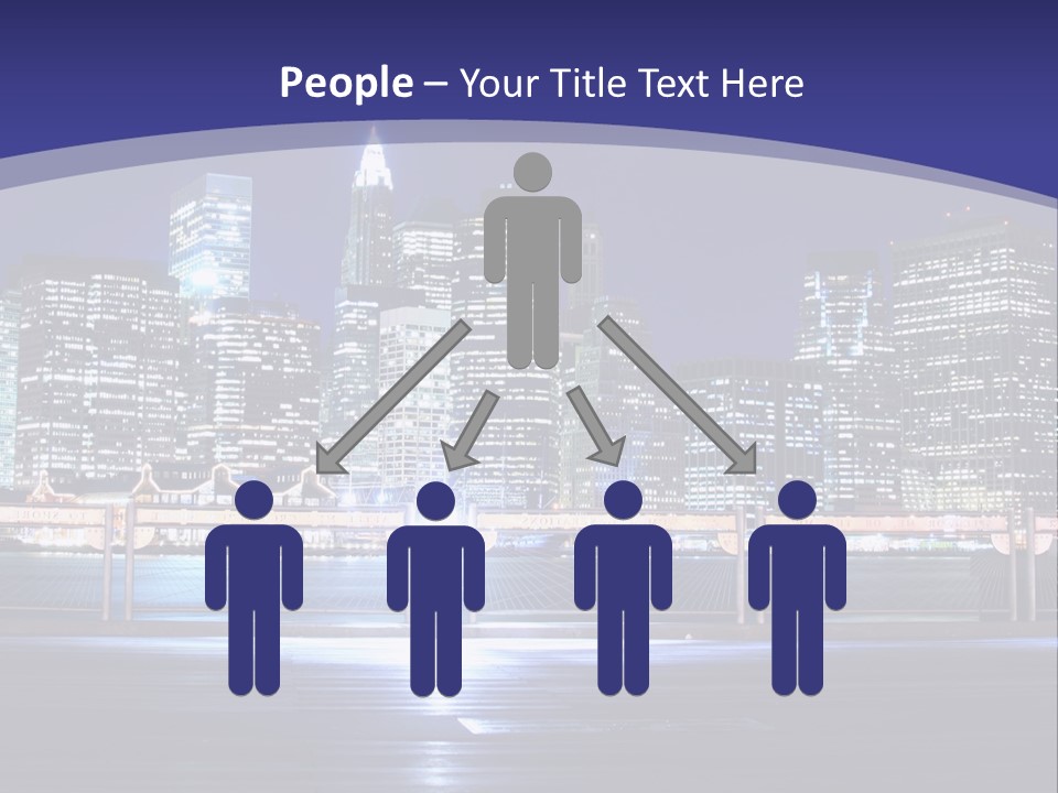 Brooklyn East Bridge PowerPoint Template