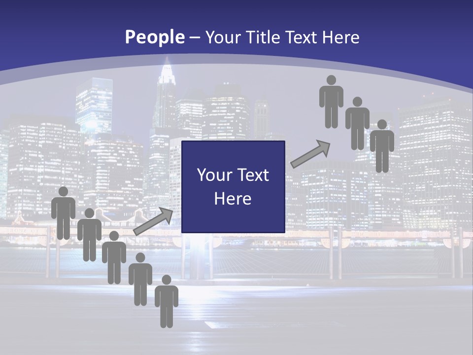 Brooklyn East Bridge PowerPoint Template