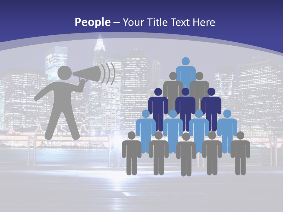 Brooklyn East Bridge PowerPoint Template