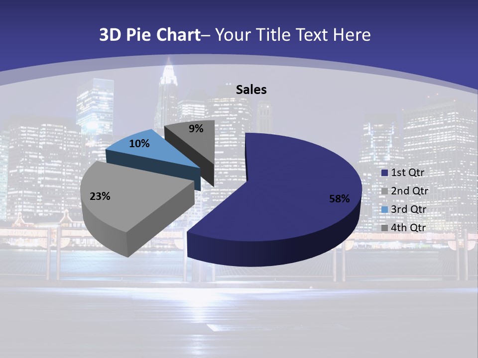 Brooklyn East Bridge PowerPoint Template