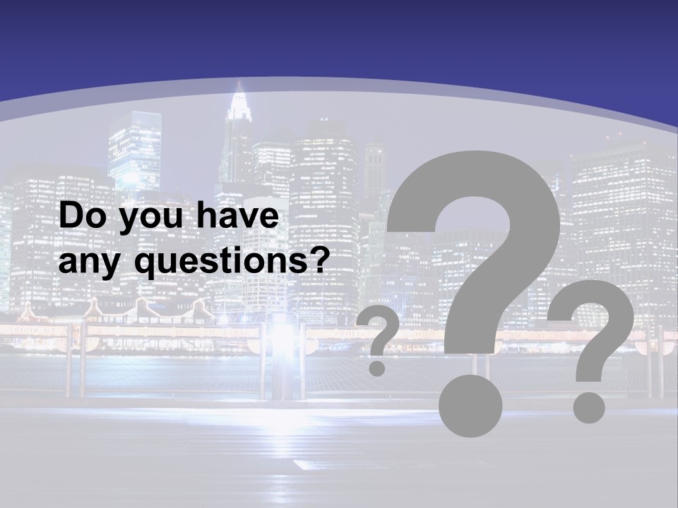 Brooklyn East Bridge PowerPoint Template