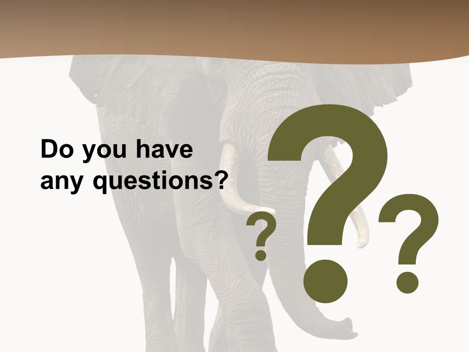 Front View One Africa PowerPoint Template