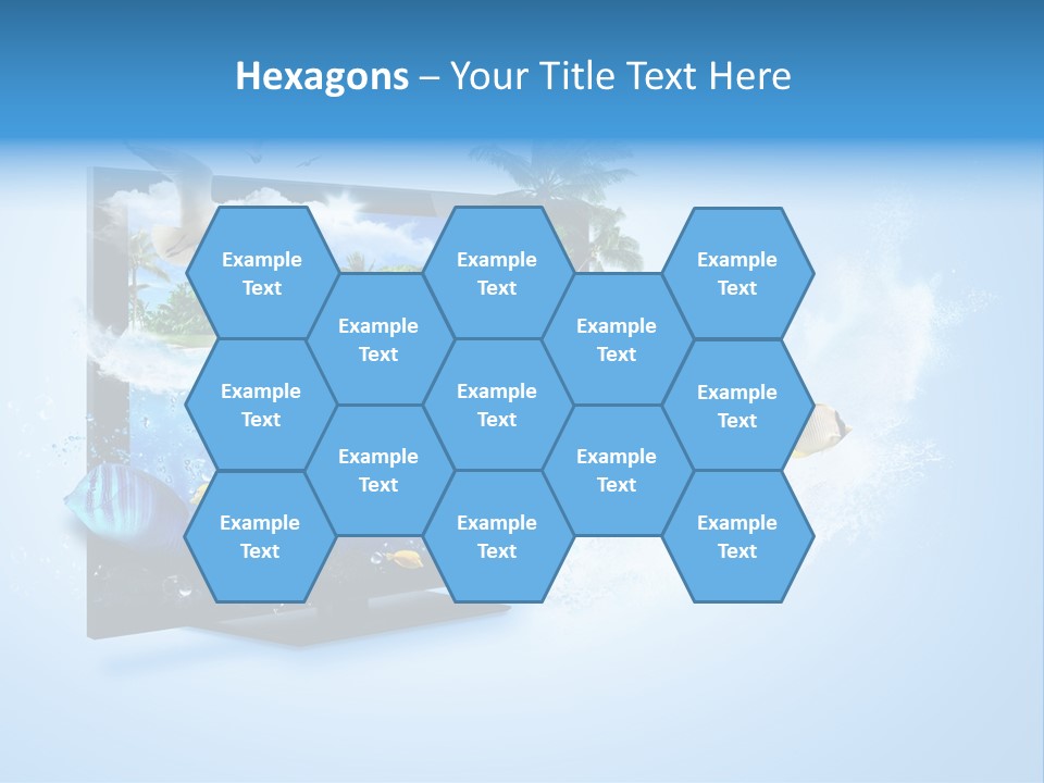 Sealife Fish Resolution PowerPoint Template