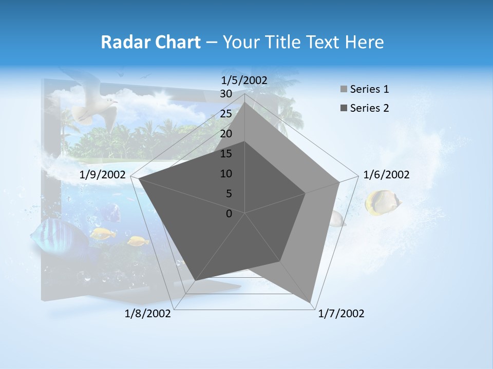 Sealife Fish Resolution PowerPoint Template