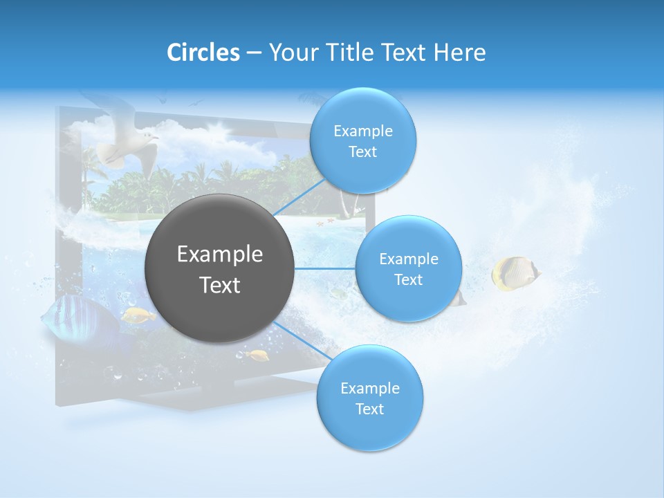 Sealife Fish Resolution PowerPoint Template