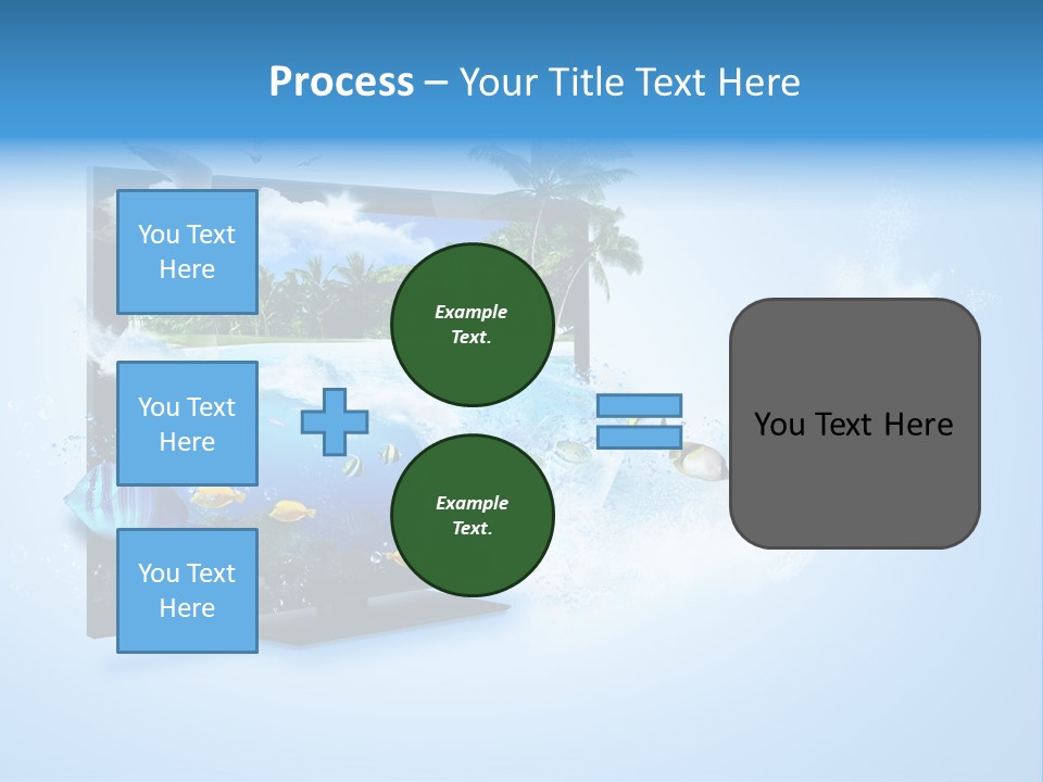 Sealife Fish Resolution PowerPoint Template