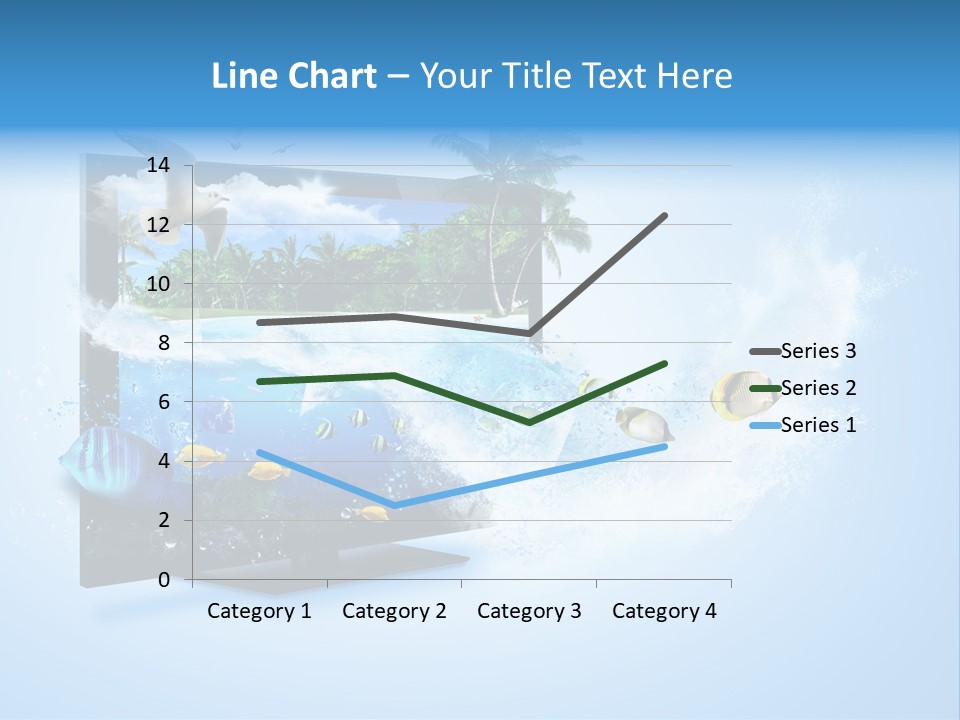 Sealife Fish Resolution PowerPoint Template