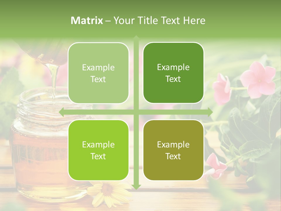 Aromatic Liquid Sticky PowerPoint Template
