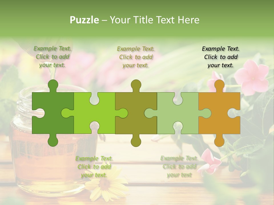 Aromatic Liquid Sticky PowerPoint Template