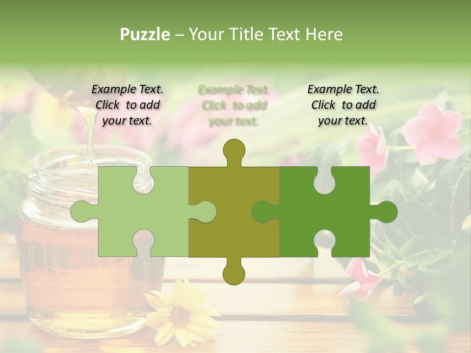 Aromatic Liquid Sticky PowerPoint Template