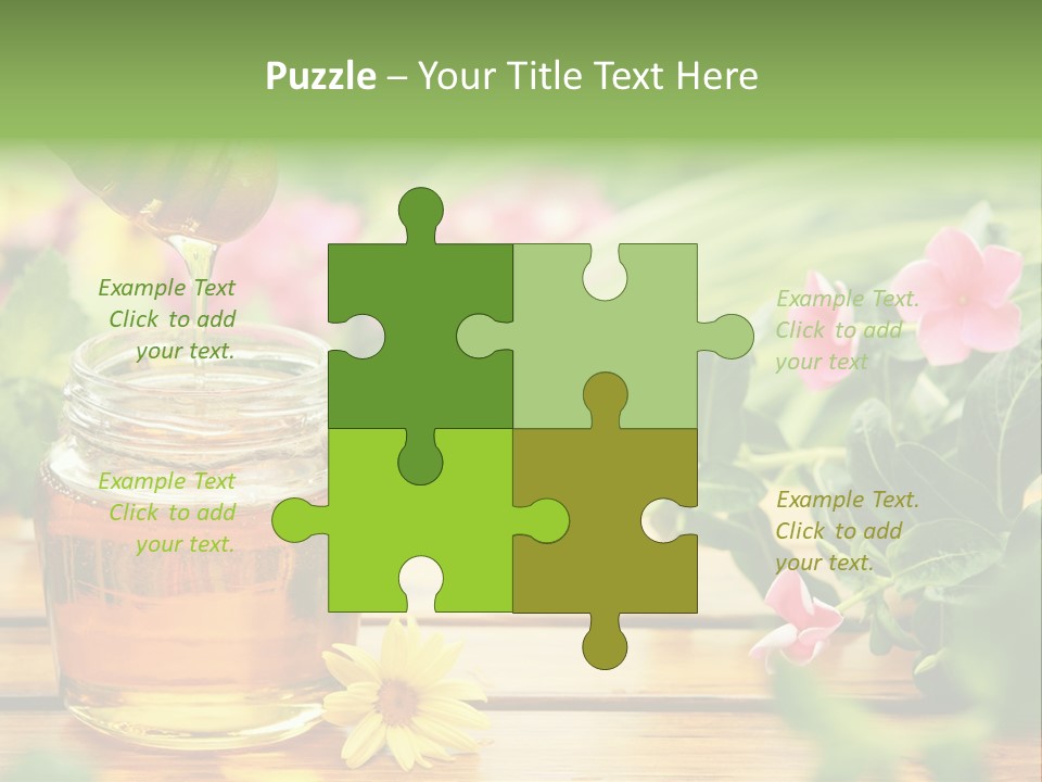 Aromatic Liquid Sticky PowerPoint Template