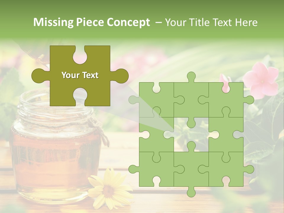 Aromatic Liquid Sticky PowerPoint Template