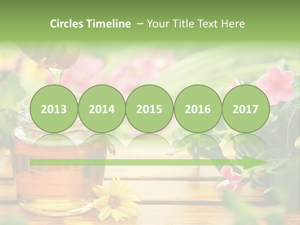 Aromatic Liquid Sticky PowerPoint Template