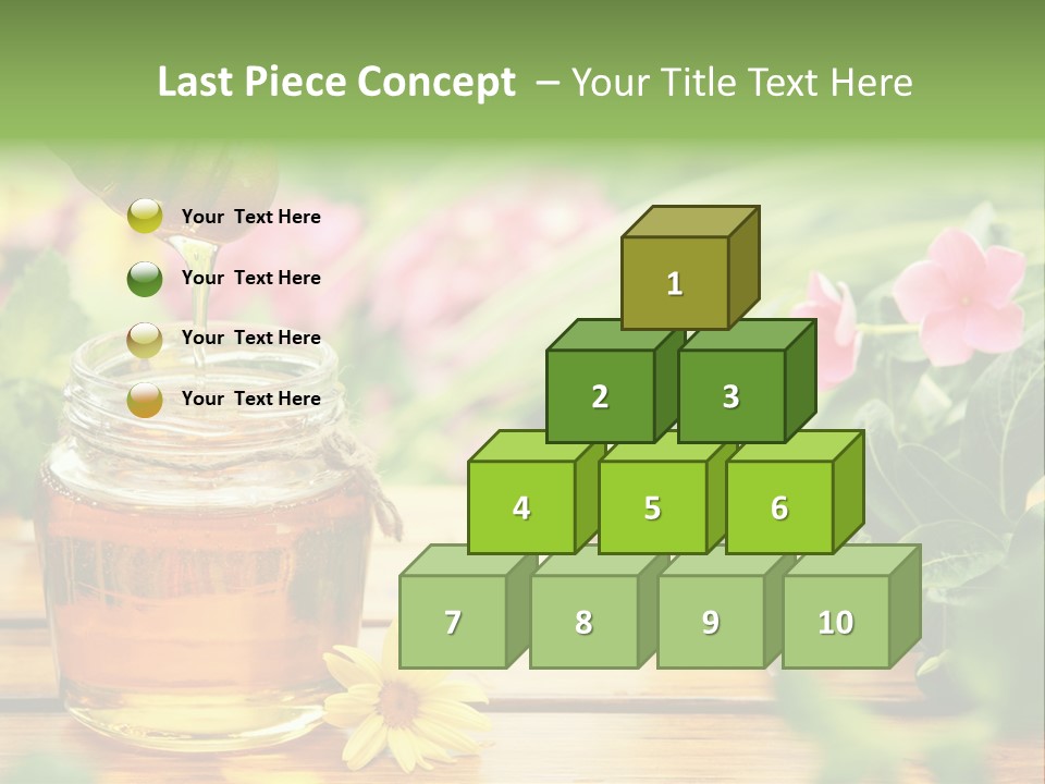 Aromatic Liquid Sticky PowerPoint Template