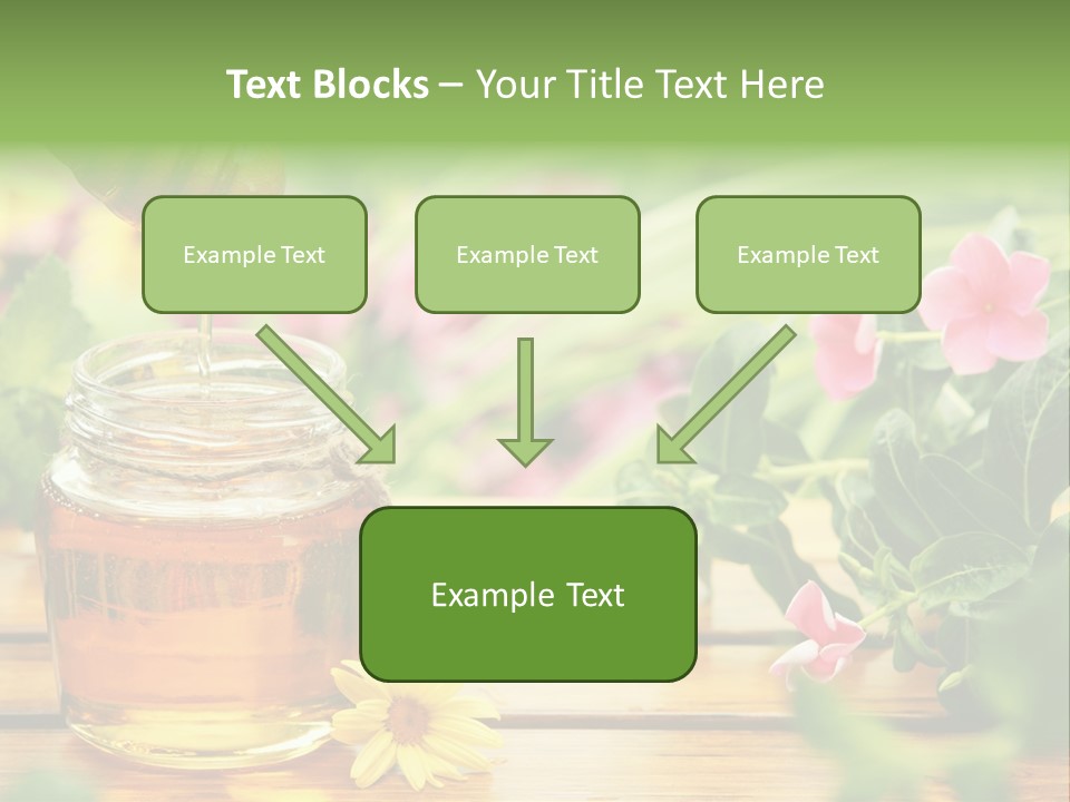 Aromatic Liquid Sticky PowerPoint Template
