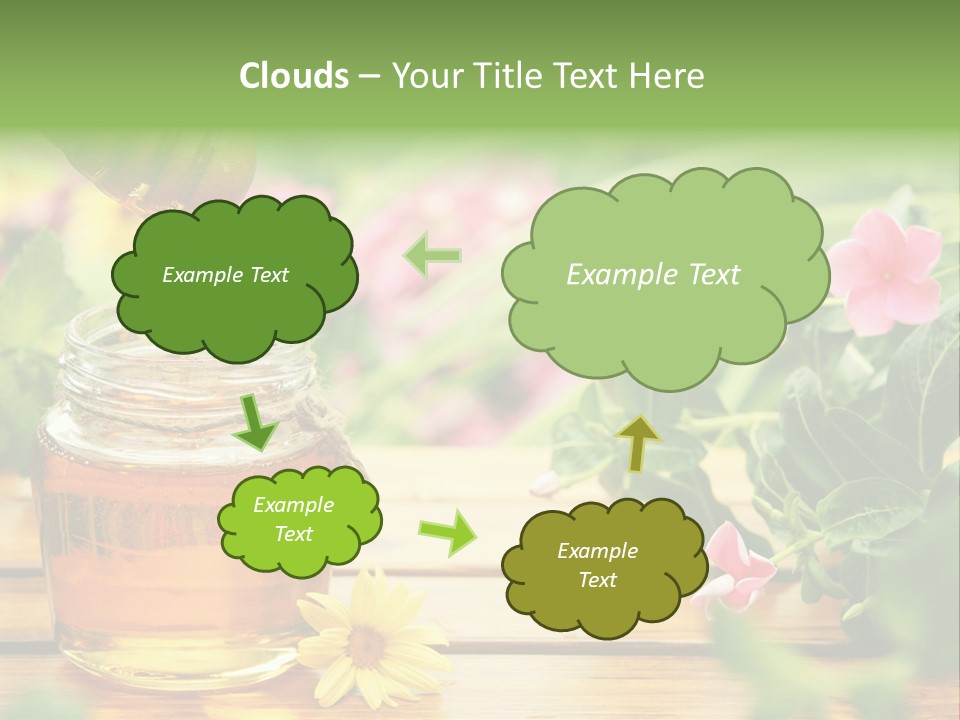 Aromatic Liquid Sticky PowerPoint Template