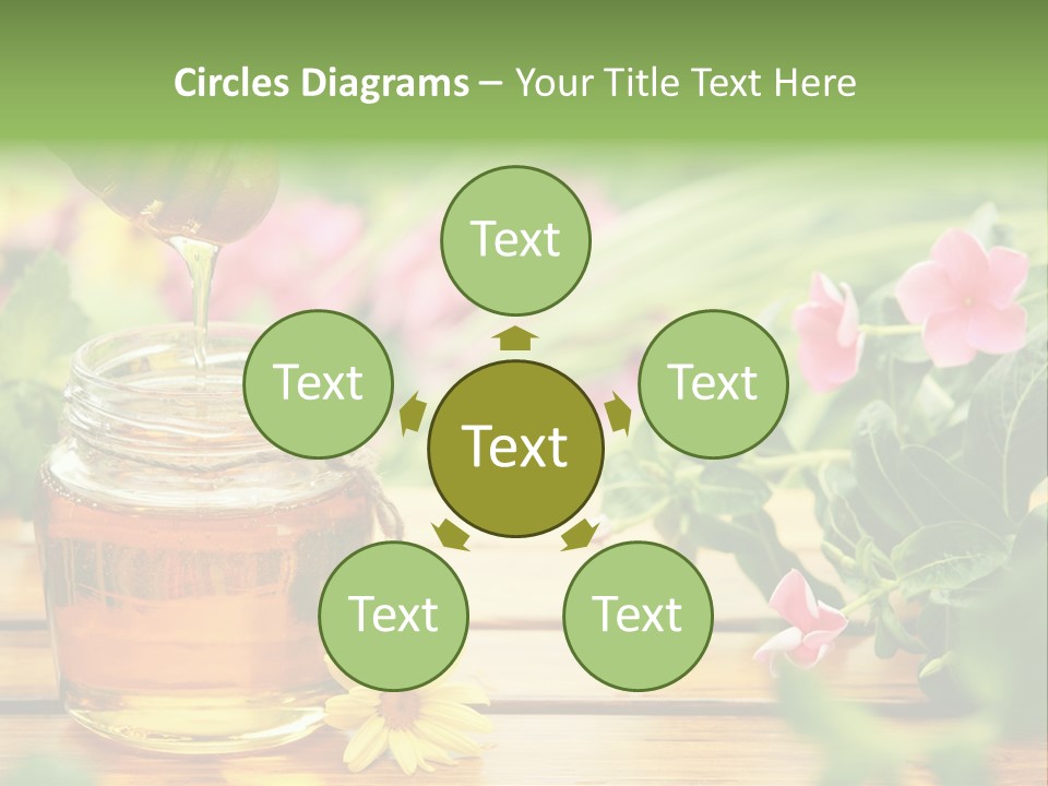 Aromatic Liquid Sticky PowerPoint Template