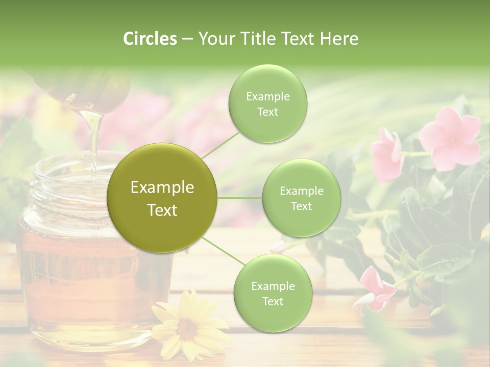 Aromatic Liquid Sticky PowerPoint Template