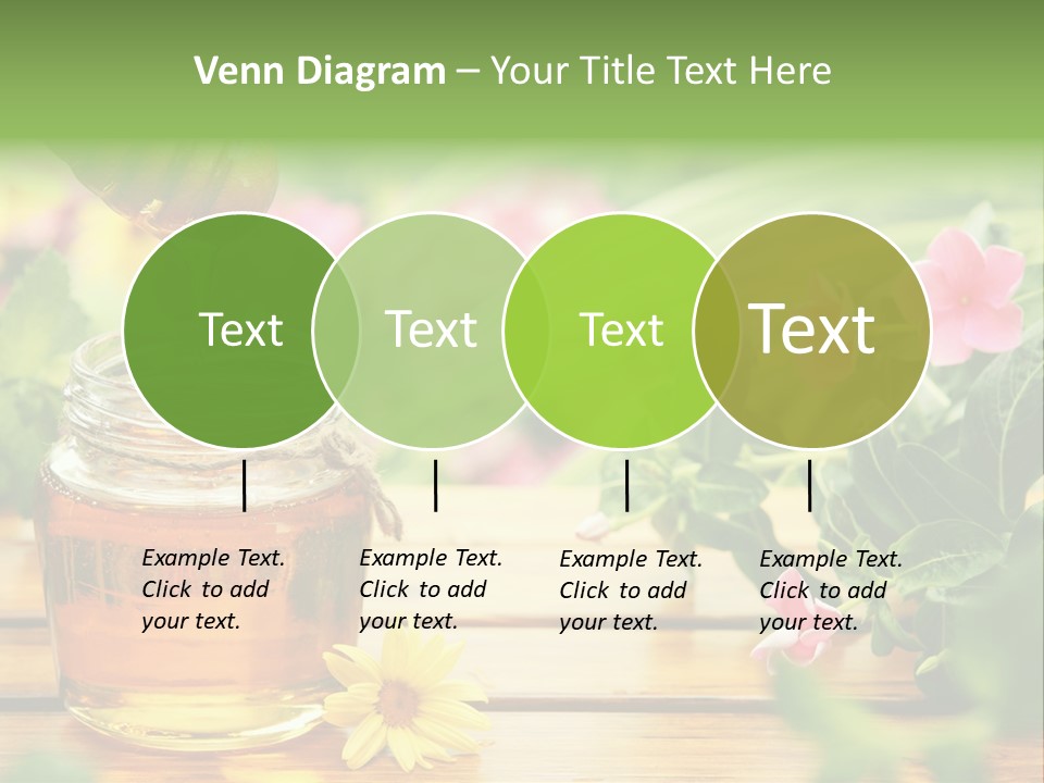 Aromatic Liquid Sticky PowerPoint Template