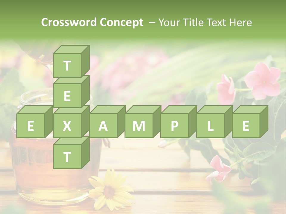 Aromatic Liquid Sticky PowerPoint Template