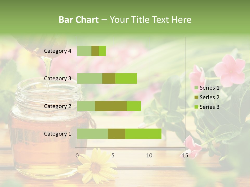 Aromatic Liquid Sticky PowerPoint Template