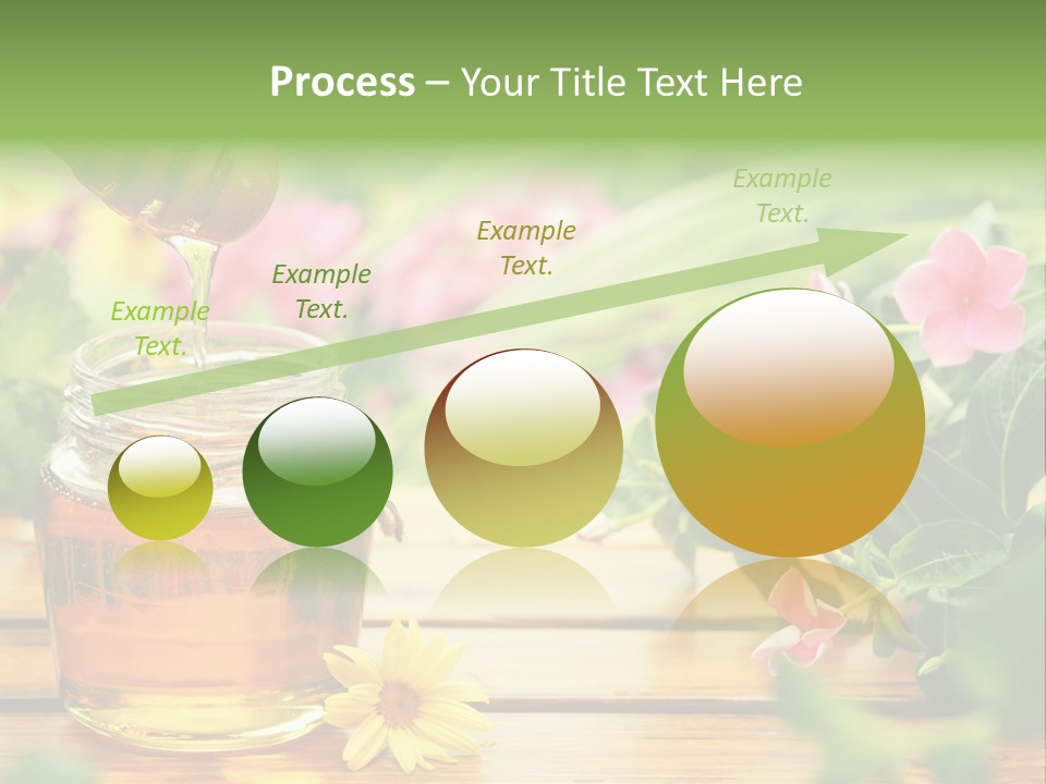 Aromatic Liquid Sticky PowerPoint Template