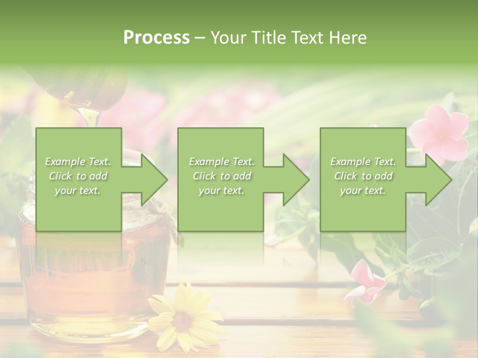 Aromatic Liquid Sticky PowerPoint Template