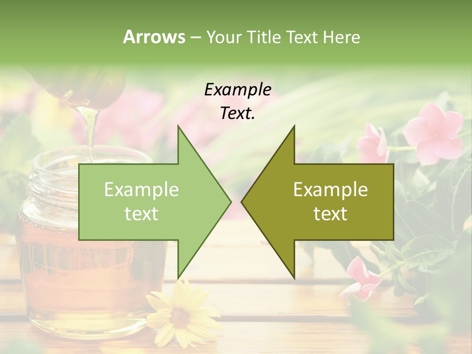 Aromatic Liquid Sticky PowerPoint Template