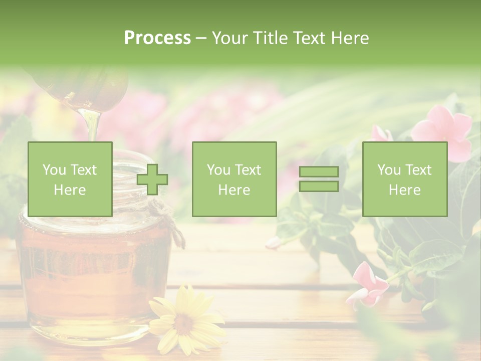 Aromatic Liquid Sticky PowerPoint Template