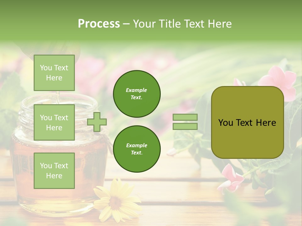 Aromatic Liquid Sticky PowerPoint Template