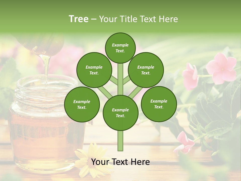 Aromatic Liquid Sticky PowerPoint Template