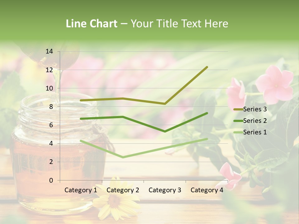 Aromatic Liquid Sticky PowerPoint Template